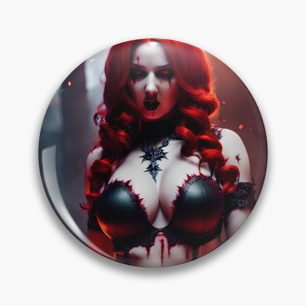 Item preview, A bloody witch with red hair. designed and sold by Maniock.