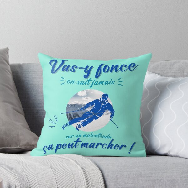 Item preview, Go for it, you never know, inspired by the film Les Bronzés are skiing, Ideal gift designed and sold by Ksmith-Style.