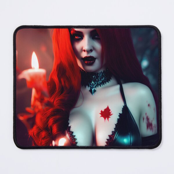 Item preview, Gothic girl with a big cleavage. designed and sold by Maniock.
