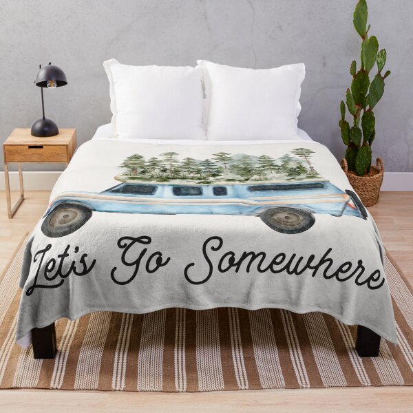 Item preview, Let's Go Somewhere Camping Road Trip designed and sold by Nature Hues.