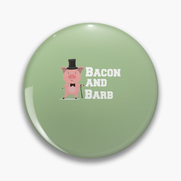 Item preview, Bacon and Barb Classic TShirt designed and sold by ZolaAufderhar.