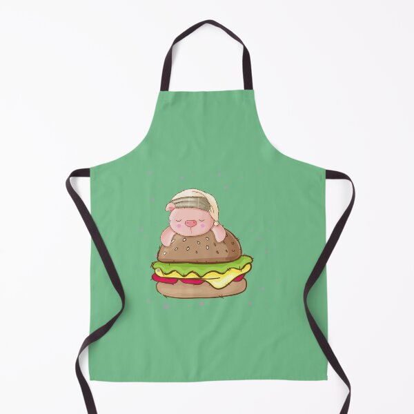 Item preview, Cute pig sleeping on the burger designed and sold by ZolaAufderhar.