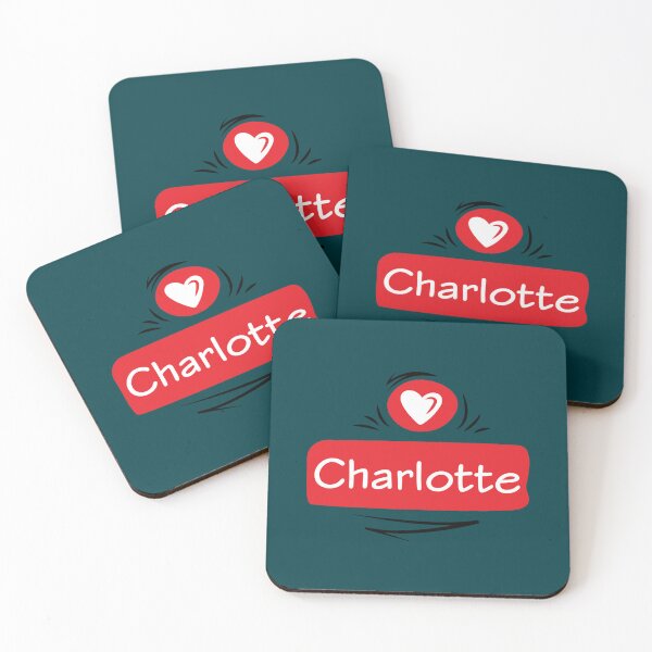 Artikelvorschau, Charlotte Name - Ich liebe Charlotte entworfen und verkauft von CupiStorez.