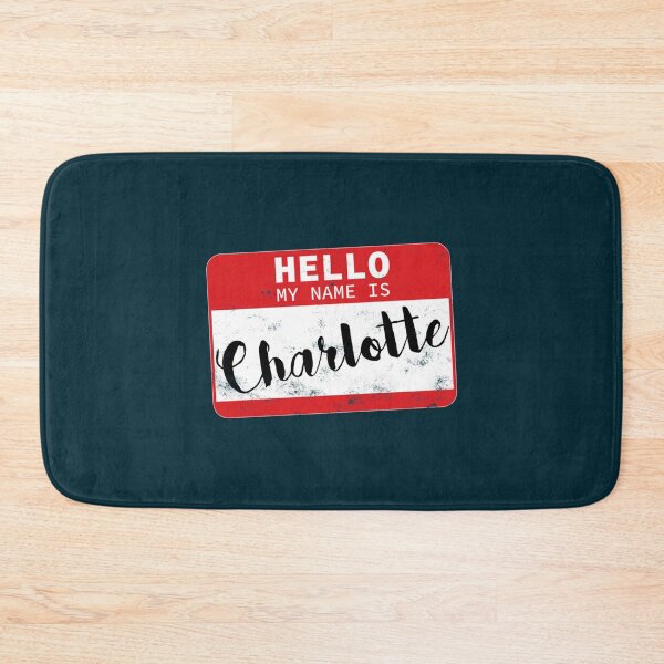 Item preview, Hello My Name Is Charlotte Name Tag   designed and sold by CupiStorez.