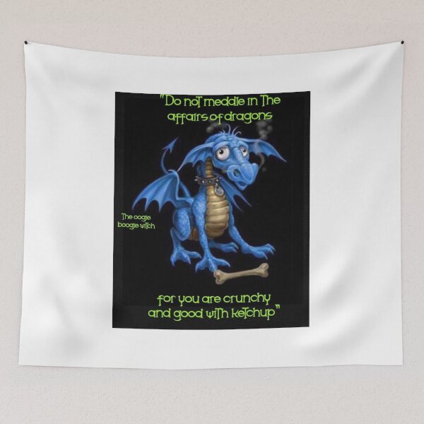 Item preview,  Do not meddle in the affairs of dragons designed and sold by Adjato  Design.