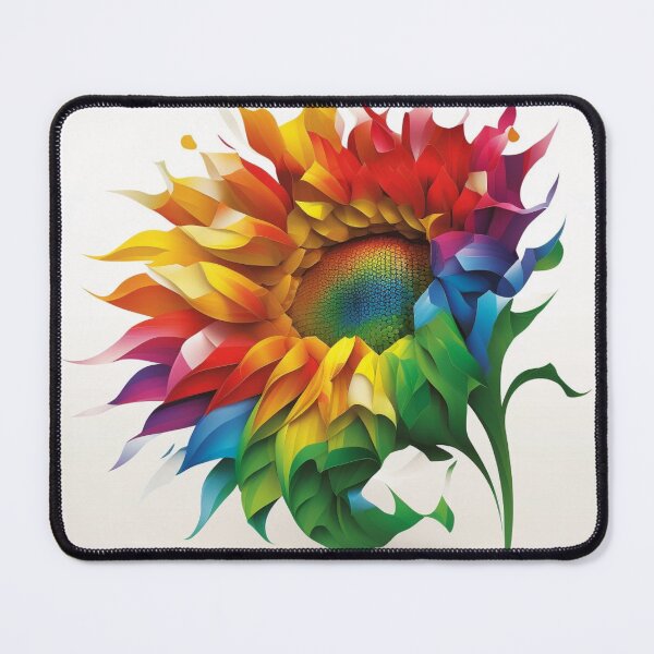 Item preview, Rainbow Petals: The Colorful Sunflower Varieties with Vibrant Petals designed and sold by DaniFantasy.