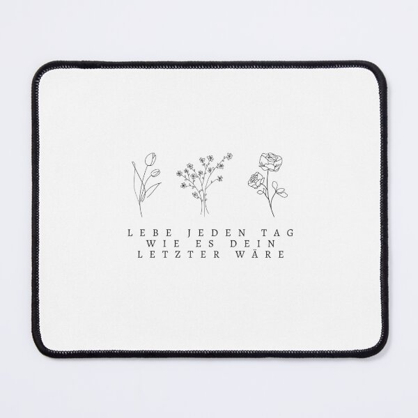 Item preview, Lebe jeden Tag wie es dein letzter wäre - Typography designed and sold by RM-Journey.