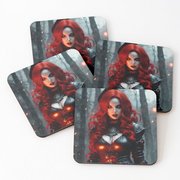 Item preview, Horror redhead witch of fire. designed and sold by Maniock.
