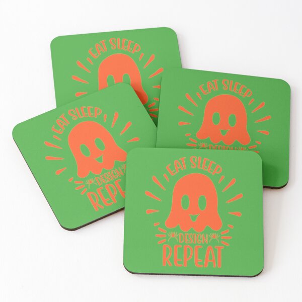 Item preview, Eat Sleep Design Repeat Halloween Gifts designed and sold by ZolaAufderhar.