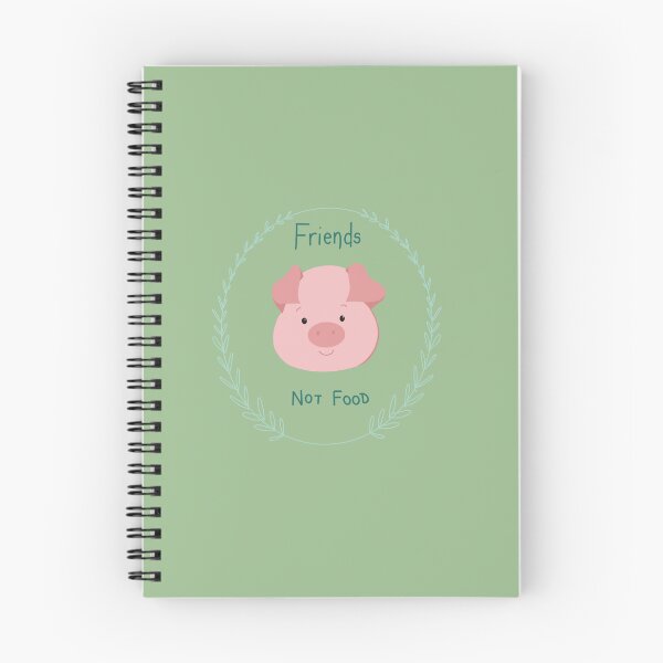 Item preview, Friends not Food Piggy designed and sold by ZolaAufderhar.