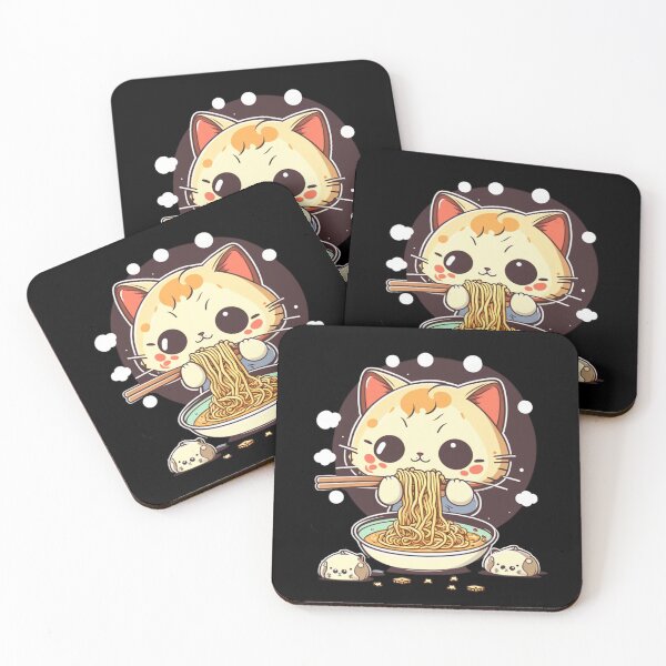 Item preview, Cat Eating Spaghetti, Noodles String, Food Lover, Kitty designed and sold by AHthatIsNice.