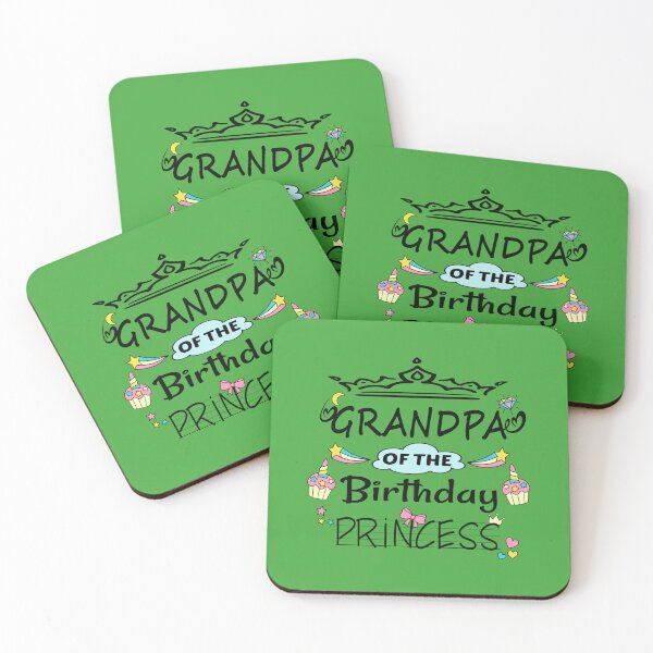 Item preview, Grandpa Of The Birthday Princess  designed and sold by ZolaAufderhar.
