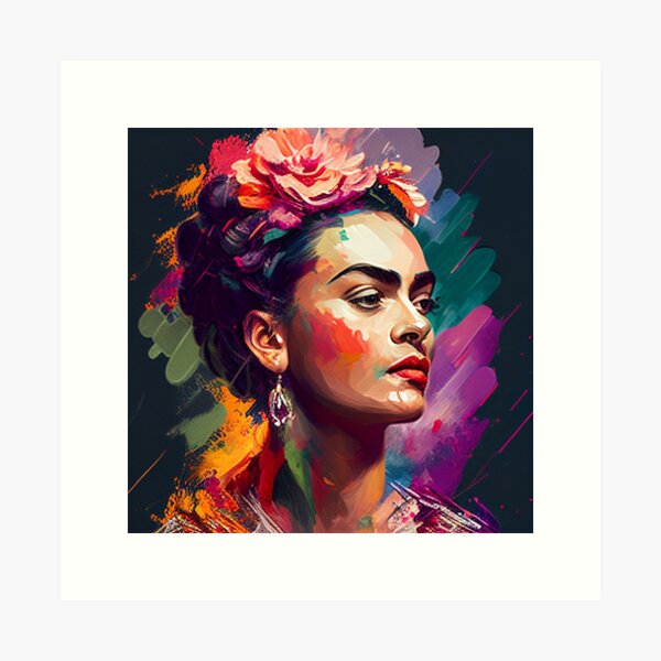 Item preview, Frida Kahlo - Inspiring Artistic Expression and Empowerment designed and sold by SanzidaDesign.