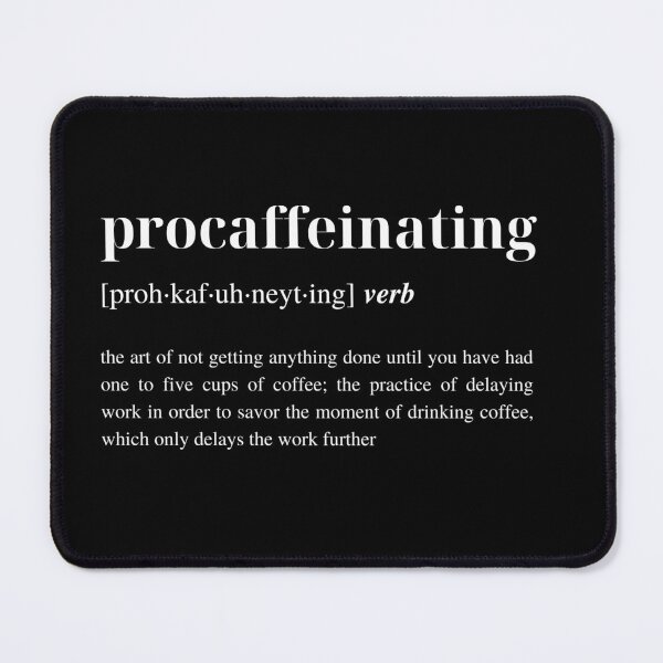 Item preview, Procaffeinating: Humorous and Modern Coffee Typography designed and sold by Torii Studio.