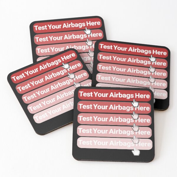 Item preview, Test your airbags here cool  designed and sold by fattim3.