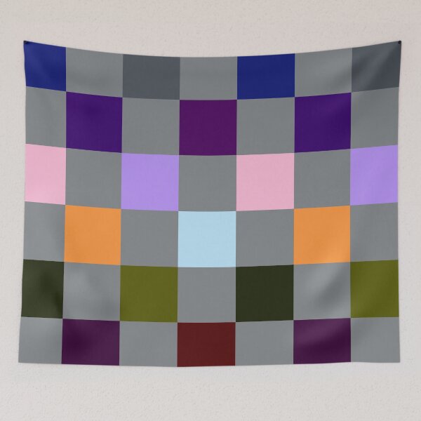 Item preview, Patchwork, Checkerboard, Multi Colour and Grey designed and sold by OneThreeSix.