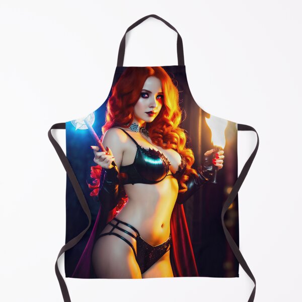 Item preview, Sexy sorceress with red hair. designed and sold by Maniock.