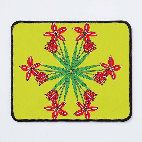 Item preview, Red and White Hippeastrum designed and sold by freedmbelle.