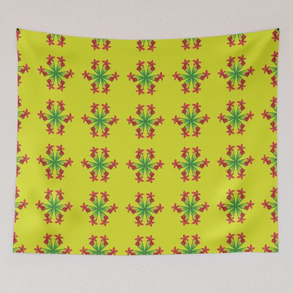 Item preview, Red and White Hippeastrum designed and sold by freedmbelle.