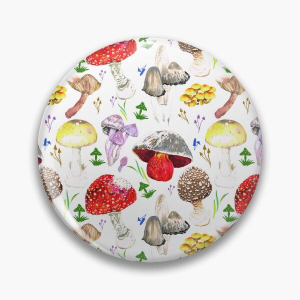 Item preview, Poisonous Mushrooms Repeat Pattern designed and sold by Phoebekirk.