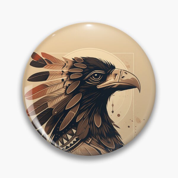 Item preview, Native American Crow designed and sold by NianderQuinn.