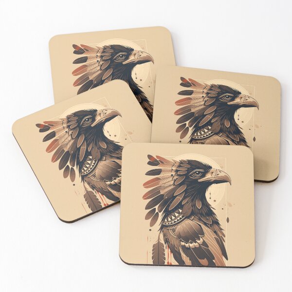 Item preview, Native American Crow designed and sold by NianderQuinn.