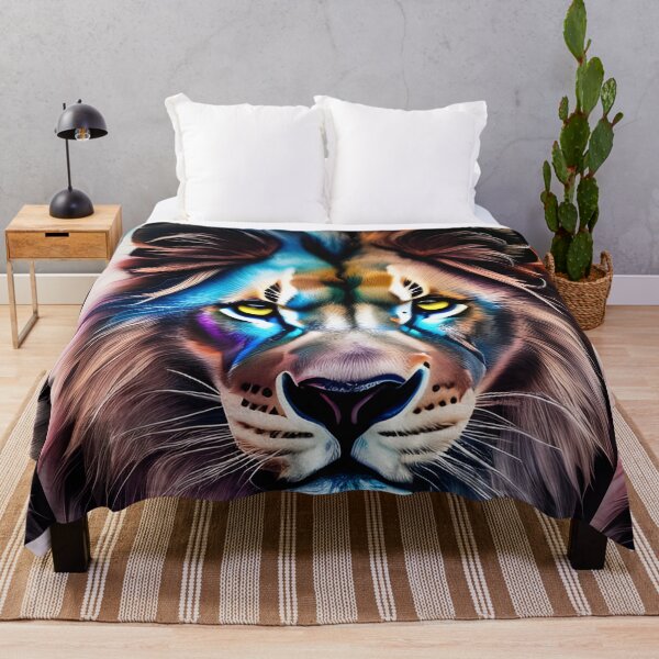 Item preview, Colorful Lion #2 designed and sold by mrbribe.