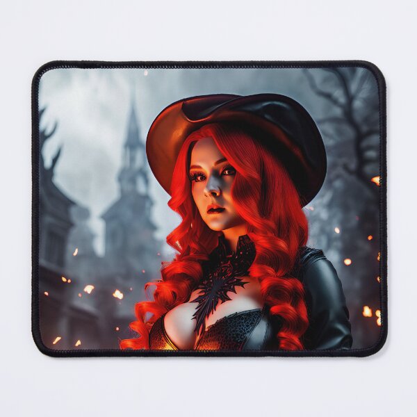 Item preview, Witch of fire in a dark scenery.  designed and sold by Maniock.