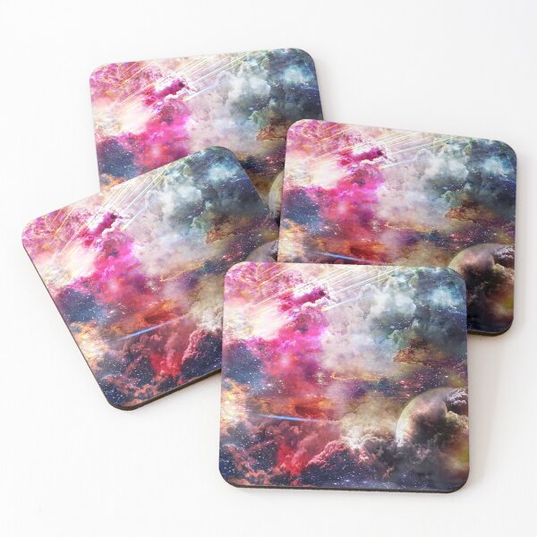 Item preview, Space themed fantasy print designed and sold by Beni84.