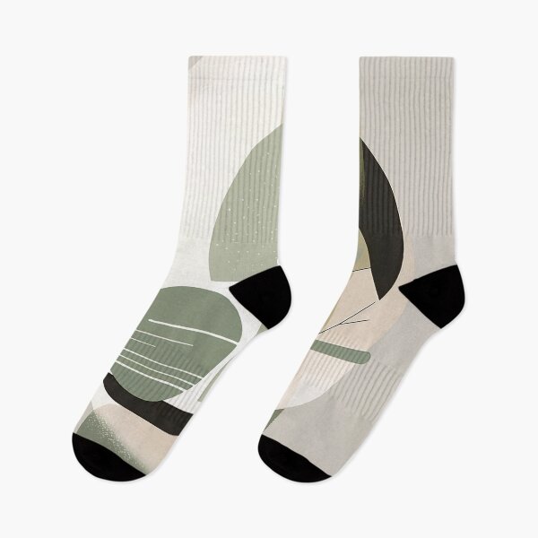 Item preview, Sage Green Japandi Geometric Abstract Art designed and sold by Torii Studio.