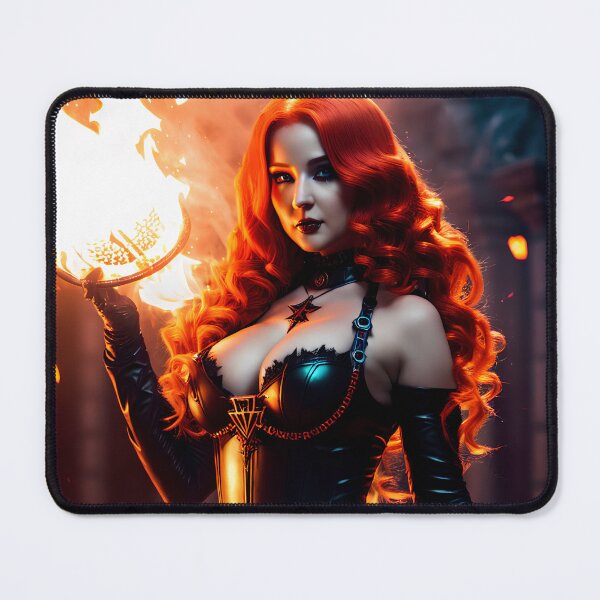 Item preview, Gothic redhead witch of fire. designed and sold by Maniock.