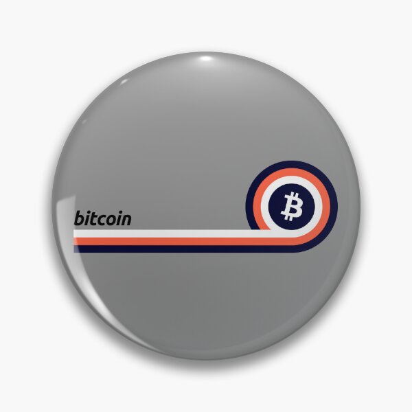 Item preview, Bitcoin BTC Crypto - Retro Look designed and sold by CryptoMoods.