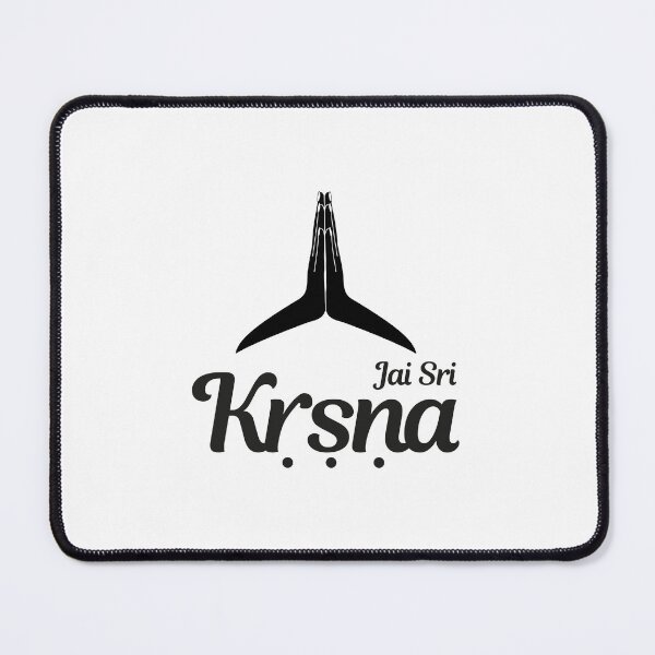Item preview, Jai Sri Krishna, a Hindu greeting – Perfectly Unique and Memorable Gifts [005A] designed and sold by SattvaCentric.