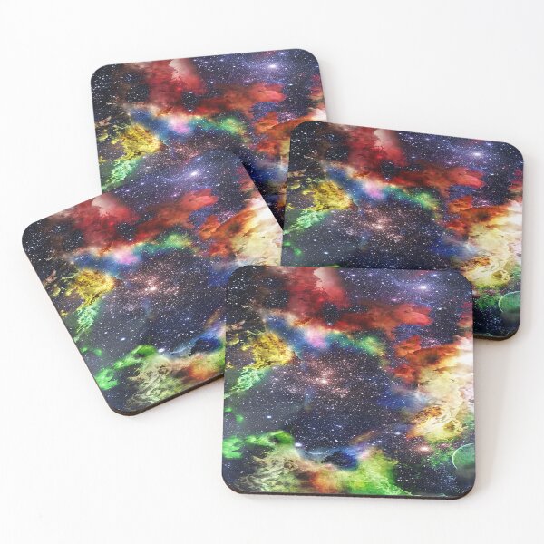 Item preview, Rainbow space themed print  designed and sold by Beni84.