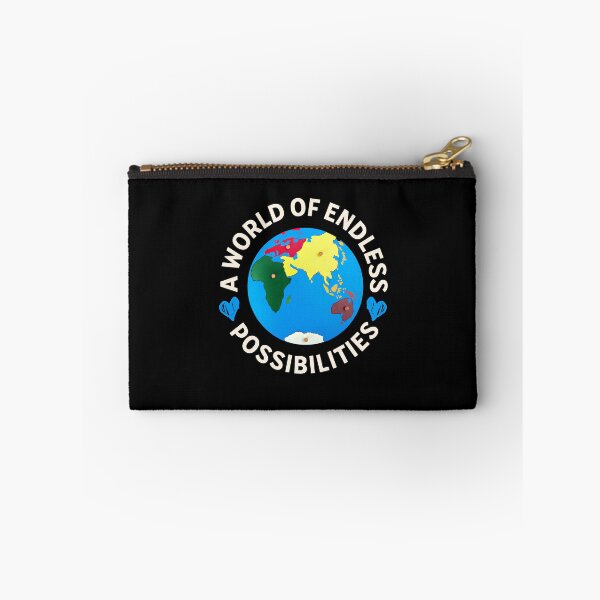 Item preview, A World Of Endless Possibilities Montessori Quote designed and sold by SiYDesigns.