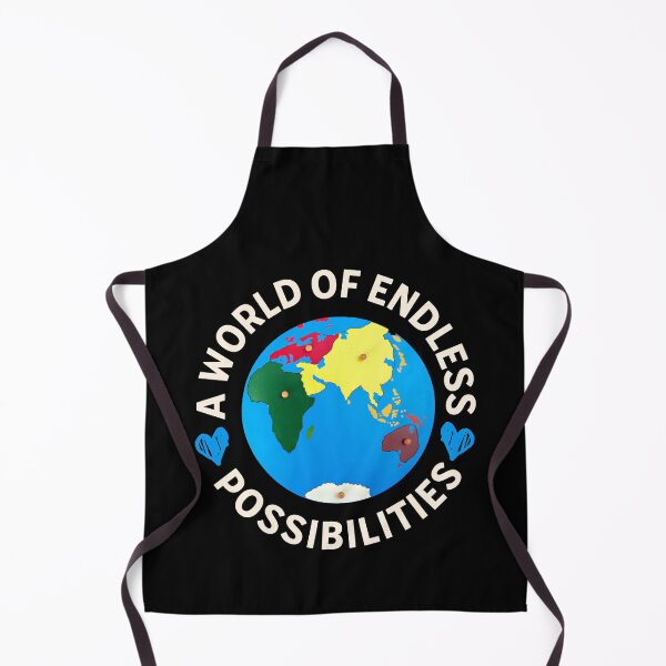 Item preview, A World Of Endless Possibilities Montessori Quote designed and sold by SiYDesigns.
