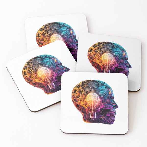 Item preview, Brain Cog Lightbulb designed and sold by Coolea.