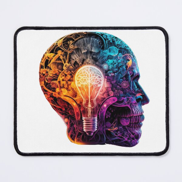 Item preview, Brain Cog Lightbulb designed and sold by Coolea.