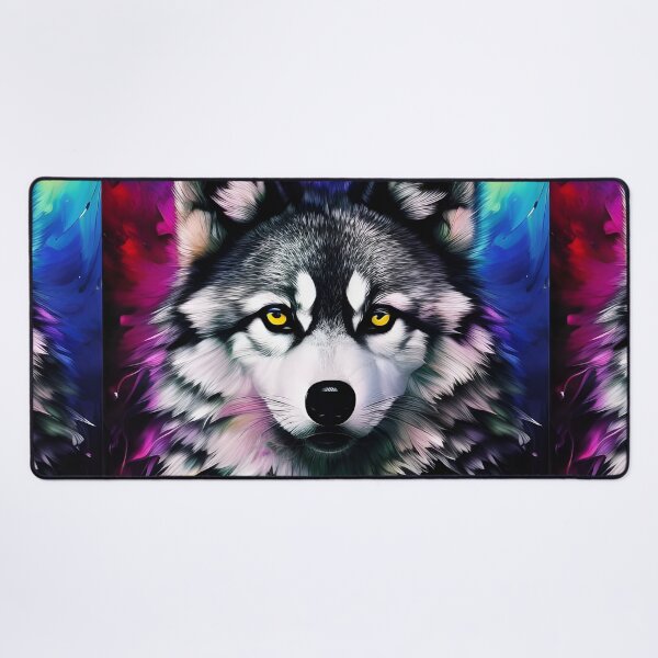 Item preview, Colorful Wolf #2 designed and sold by mrbribe.