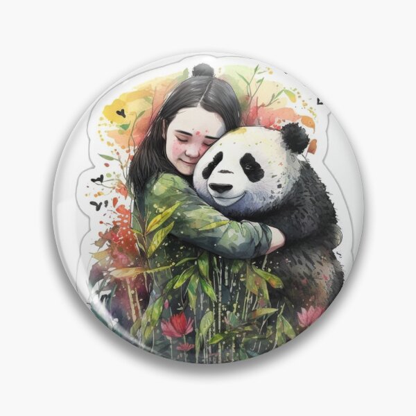 Item preview, just a girl who loves pandas designed and sold by printiesart.