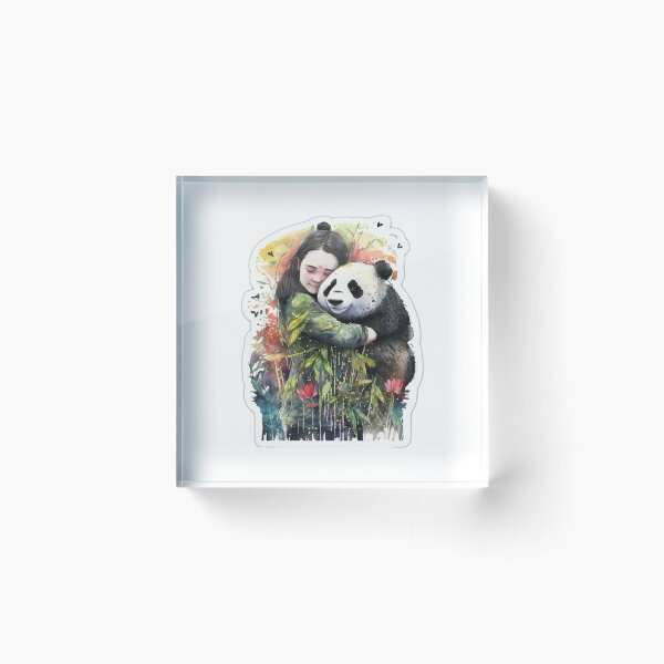 Item preview, just a girl who loves pandas designed and sold by printiesart.