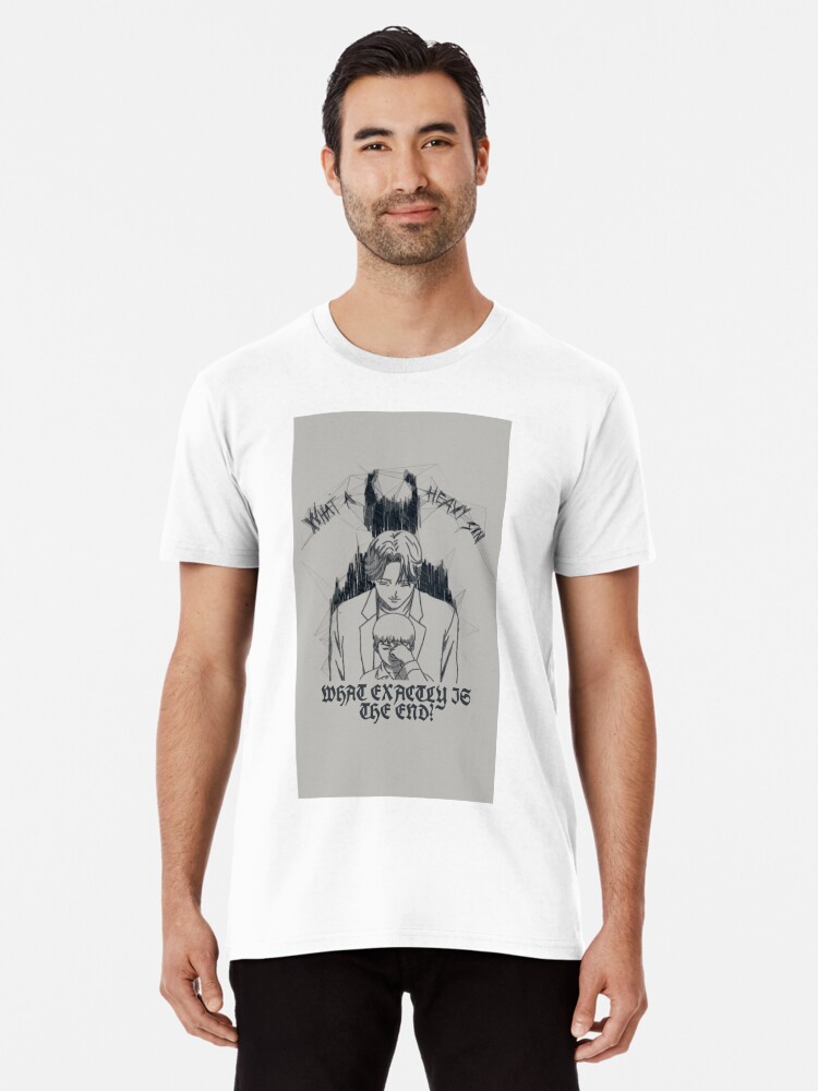 Monstre Johan Liebert & Kenzo Tenma T-Shirt vintage t shirt vintage