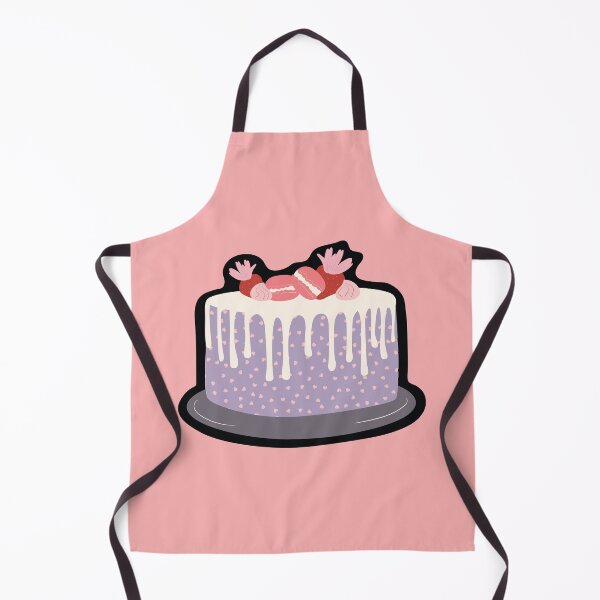 Item preview, cute cake with macaroons on top | cake with icing designed and sold by Graciaisgrace.