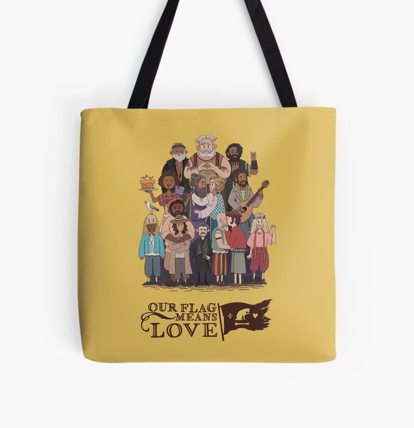 Our Flag Means Death Our Flag Means Love All Over Print Tote Bag