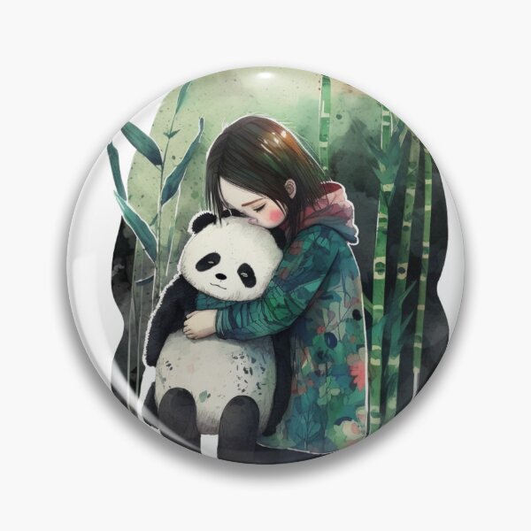 Item preview, just a girl who loves pandas designed and sold by printiesart.