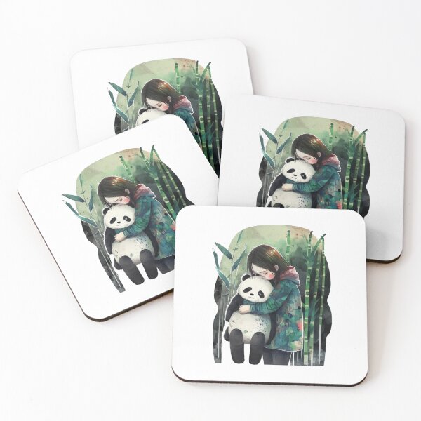 Item preview, just a girl who loves pandas designed and sold by printiesart.