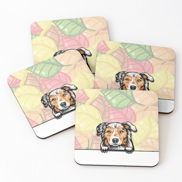 Item preview, Cute Australian Shephered dog designed and sold by TheresPawprints.