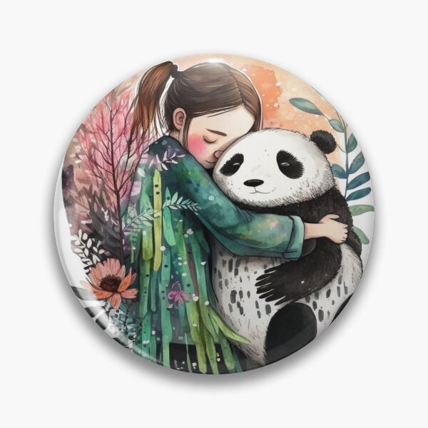Item preview, just a girl who loves pandas designed and sold by printiesart.