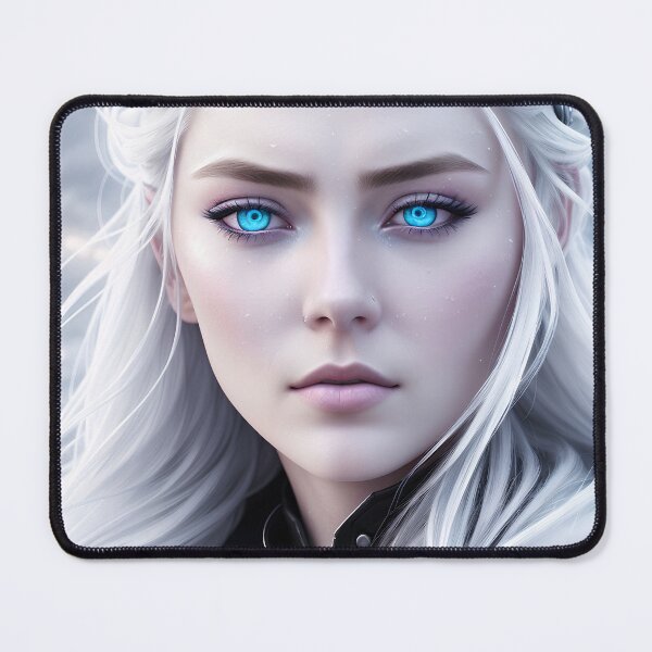 Item preview, Fantasy ice queen with magic eyes. designed and sold by Maniock.