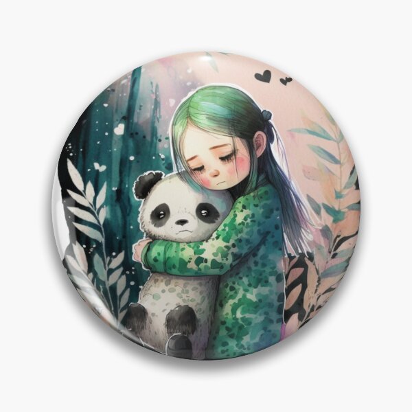 Item preview, just a girl who loves pandas designed and sold by printiesart.